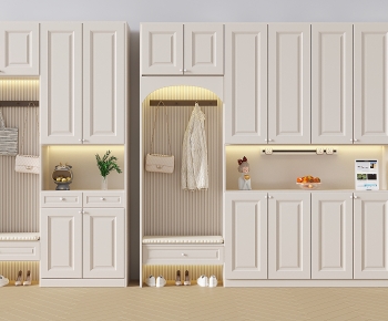 French Style Shoe Cabinet-ID:806741955