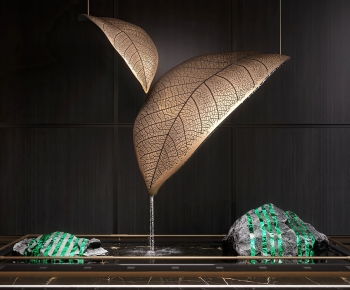 New Chinese Style Rockery Waterscape-ID:507042882