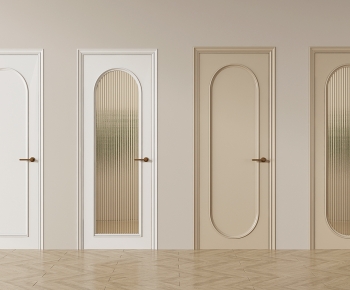 French Style Single Door-ID:249881037