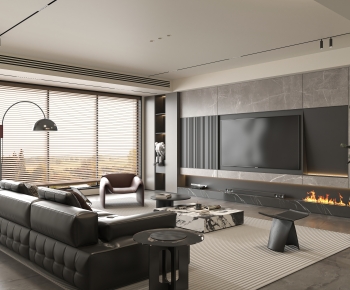 Modern A Living Room-ID:477075103
