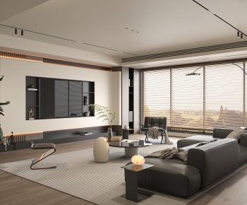 Modern A Living Room-ID:739314081