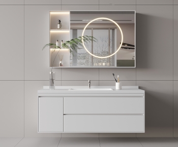 Modern Bathroom Cabinet-ID:682595017