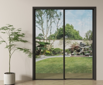 Modern Sliding Door-ID:135593891