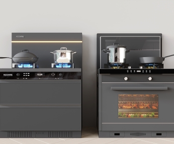 Modern Kitchen Electric Gas Range-ID:335314047