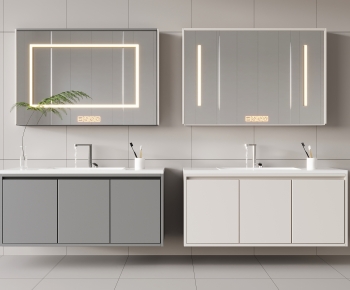 Modern Bathroom Cabinet-ID:302170993