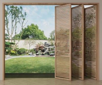 Modern Shutter Door-ID:298037058
