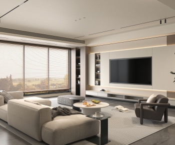 Modern A Living Room-ID:766552939