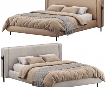 Modern Double Bed-ID:289909874
