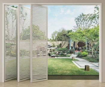 Modern Shutter Door-ID:624533891