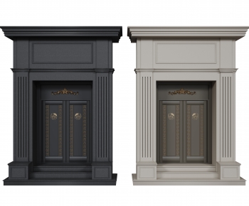 French Style Double Door-ID:108136896