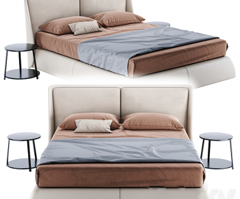 Modern Double Bed-ID:569875962
