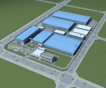 Modern Architectural Bird's-eye View Planning-ID:772166975