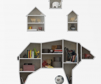 Modern Bookcase-ID:824382079