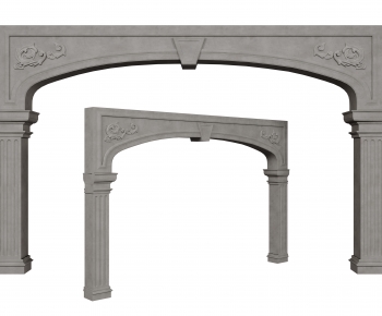 European Style Door-ID:664385087