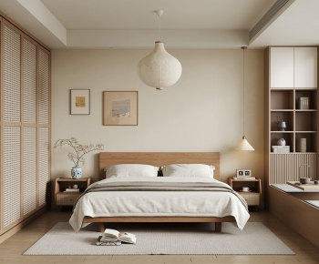 Japanese Style Bedroom-ID:141369104