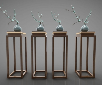 New Chinese Style Flower Shelf-ID:372703082