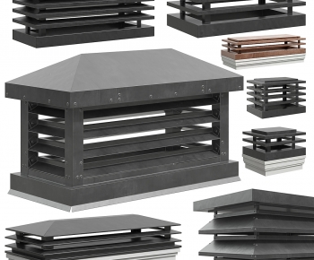 Modern Building Component-ID:746406085