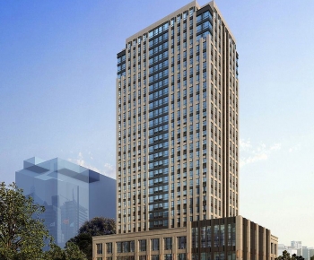 Modern Appearance Of Commercial Building-ID:550895937