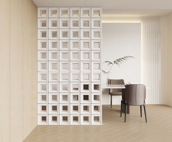 Modern Cement Brick Screen Partition-ID:505059961