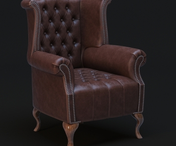 American Style Single Sofa-ID:482745896