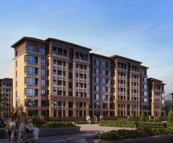 Modern Residential Building-ID:256180824