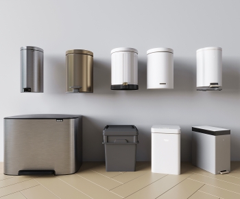 Modern Trash Can-ID:263612031