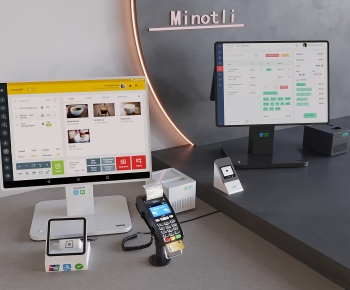 Modern Computer/Computer Screen-ID:740819931