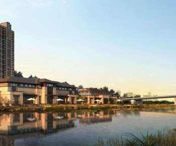 Modern Building Appearance-ID:730227952