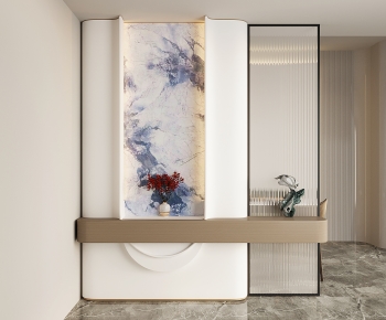 Modern Entrance Cabinet-ID:870455986