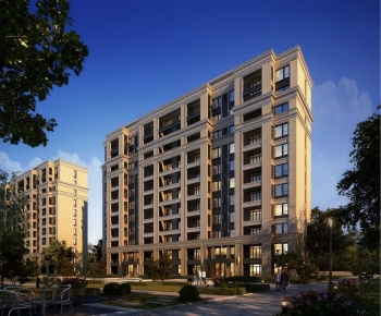 Modern Residential Building-ID:617453106