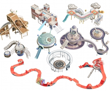 Modern Equipment For Children-ID:610441922