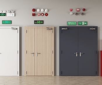 Modern Fire Door-ID:706032044