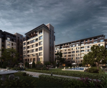 Modern Residential Building-ID:572312128