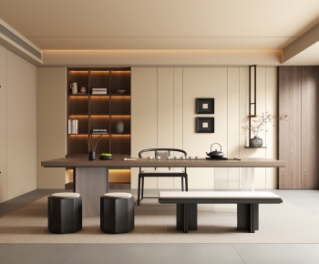 New Chinese Style Tea House-ID:677879102