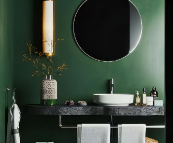 Modern Bathroom Cabinet-ID:362792973