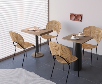 Modern Dining Table And Chairs-ID:764317994