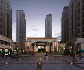 Modern Residential Building-ID:669665109