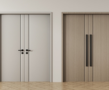 Modern Double Door-ID:131953007