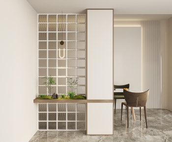 Modern Entrance Cabinet-ID:582178129