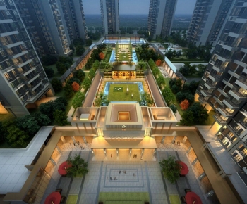 Modern Residential Building-ID:977048945