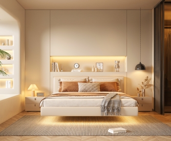 Modern Bedroom-ID:163446909