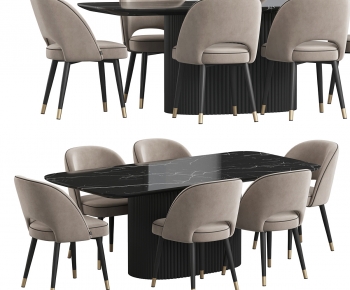 Modern Dining Table And Chairs-ID:463950662