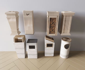 Modern Trash Can-ID:680420417