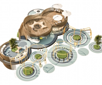 Modern Park Landscape-ID:933771147