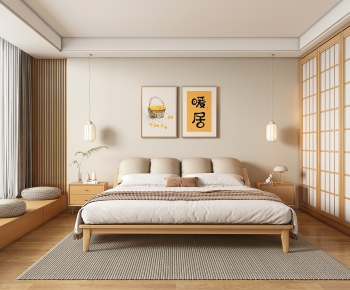 Japanese Style Bedroom-ID:473041069