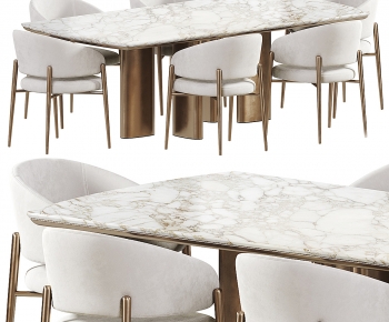 Modern Dining Table And Chairs-ID:907197001