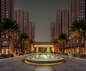 Modern Residential Building-ID:282048947