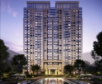 Modern Residential Building-ID:315059903