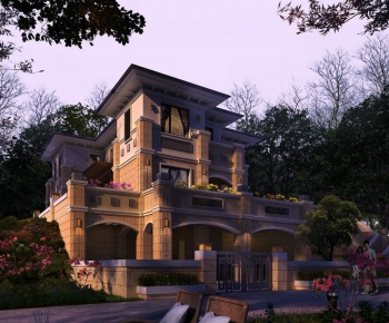 European Style Detached Villa-ID:640424012