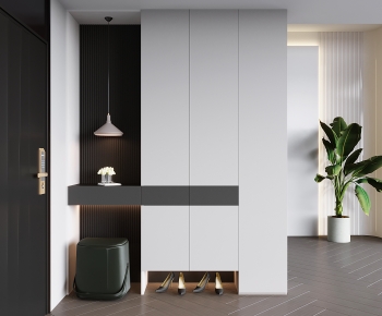 Modern Shoe Cabinet-ID:584495078